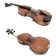 Symphony 3/4 Premium Violin w/Extra String Set,Bow,Foam Case -Full Kit SJV01B34