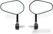 Handlebar Mirror Motorcycle Handlebar End Mirror For DUCATI MONSTER 937 SP 950 696 796 821 1100 Left Right Sides Rearview E9