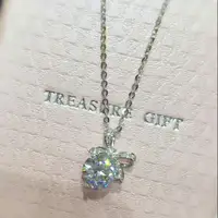 在飛比找蝦皮購物優惠-✨TREASURE GIFT純銀蝴蝶結鋯石項鍊✨