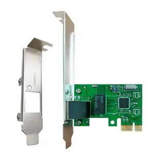 台灣霓虹 Gigabit PCI-E 千兆網卡附長短擋板 PCI-Express 10/100/1000Mbps 網路卡