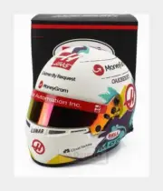 1:2 MINI HELMET Bell Casco F1 Kevin Magnussen #20 Season 2024 MH4100309 Model