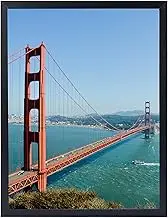 HEYTUYA 12x15 inch Picture Frame Black for Wall Hanging, Poster Frame, Wall Gallery Photo Frame with Shatter Resistant Plexiglas, Black