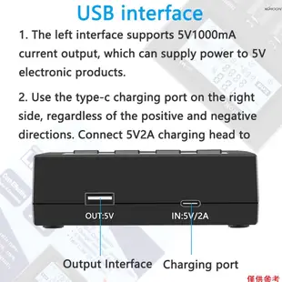 (mihappyfly)LIITOKALA Lii-m4 4 槽電池充電器,帶 LCD 顯示屏,適用於 18650 26