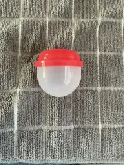 45 RED Vending Machine Capsules 2", Empty Acorn Cases for Gumball Containers