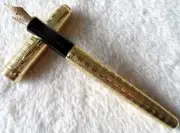 Brilliant Golden Circle Parker Sonnet Series Fine (F) Nib Fountain Pen No Box
