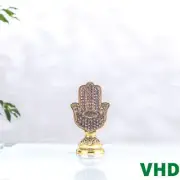 Hand of Fatima Figurine | Hamsa Table Accessory | Islamic Living Room Decor | Is