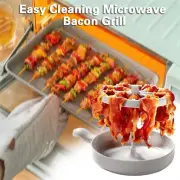 2025 Microwave Bacon Cooker Bacon Dish Wizard Microwave Crispy Bacon Maker