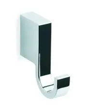 Bilbao chrome towel hook