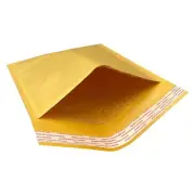 UOFFICE 200 Kraft Bubble Mailers 8.5x12" - #2 Self-Seal Padded Envelopes