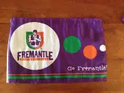 AFL SMALL FLAGS NO STICKS X 2 DEMONS DOGS EAGLES DOCKERS ROOS LIONS B/NEW