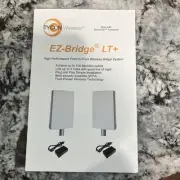 Tycon Wireless Outdoor Point to Point Bridge EZBR-0214+ with Two 2.4GHz 14dBi...