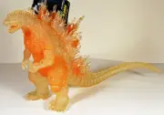 BANDAI GODZILLA KAIJU 2000 G2k THEATER EXCLUSIVE CLEAR, ORANGE w/GLITTER, JAPAN