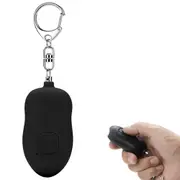 130dB Anti-Attack Rechargeable Personal Security Alarm Keychain Emergency Torch