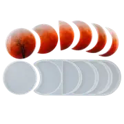 Urban Crafter Moon Phases Silicone Resin Mould-Large Two Piece Mould