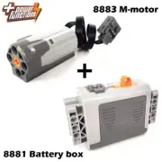 Power Functions 8883 M Motor 8881 Battery Box Electric Train For LEGO Block Toy