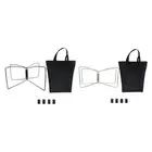 Foldable Cooler Stand Storage Bin Stand Versatile Stable Trash Bag Holder