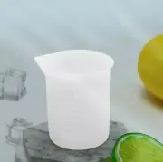 10pcs Silicone DIY tool measuring cup 100ml scale baking measuring cup