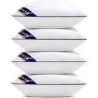 Siluvia Decorative 20x20 Pillow Inserts Set of 4 - Square Throw 20 Pillows wi...