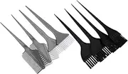MERRYHAPY 8pcs Hair Dye Brush Set Hair Tint Brush for Barber Salon Easy Wash Reusable Hairdressing Tool
