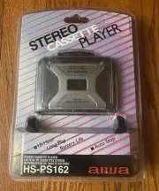 Brand New Sealed Vintage Aiwa HS-PS162 Stereo Cassette Player Walkman RARE