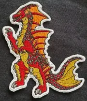 GODZILLA monster TITANOSAURUS Embroidered figure Badge PATCH kaiju mothra action