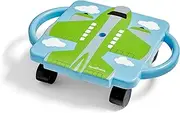 hand2mind Green Plane Glider Scooter Board