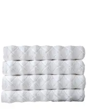 Ozan Premium Home Esperance Collection 4pc Bath Towel Set
