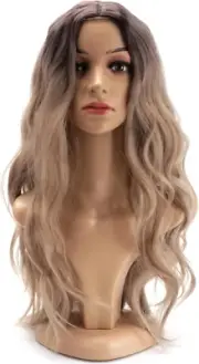 BERRYLION Synthetic Curly Wig|Deep Wave Frontal Wig|Wigs for Black Women&White W