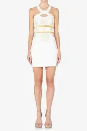 BNWT SASS & BIDE "Try To Be True" Embellished Mini Dress - Size 14 - $495