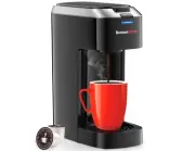 Single Serve Coffee Maker, Coffee Brewer for K Cup Capsule, Fast Brewing Coff...