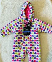 Trespass Baby Girl Snowsuit Ski suit sz 6-12 months NWT