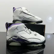 Nike Jordan JUMPMAN MVP (TD) Toddler Size 9 C Summit White Black Raspberry
