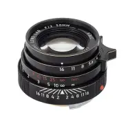 LIGHT LENS LAB M 50mm f/2 for Leica M w/hood, filter set =Vintage Black=