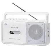 Cassette Player Boombox, Portable AM/FM Radio Stereo, Cassette Tape Player Re...