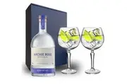 Archie Rose Bone Dry Gin Hamper Pack includes 2 Speakeasy Gin Glasses