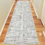 Basing Mound Grey Runner Rug