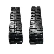 400x86x49 Rubber Tracks (Set of 2) C-Block Tread Pattern (16")