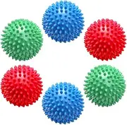 Tucireat Dryer Balls, Pack of 6 Dryer Balls for Tumble Dryer Ball, Washing Ball for Washing Machine, Washing Ball, Dryer Balls, Reusable Dryer Balls, Tumble Dryer Ball, Drying Ball