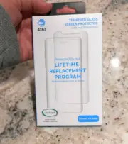 iPhone 12 & 13 Mini 5.4" AT&T OEM Tempered Glass Antimicrobial Screen Protector
