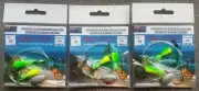 3x ready to fish Pompano Paternoster Float rigs 2x 2/0 circle hooks