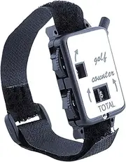 Wristband Golf Counter - Manual Score Keeper, Golf Counter Clicker | Handheld Score Watch, Mechanical Shot for Sports, Mini, Training, Easy-Press Tally