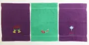Vintage 3 St. Mary's Christmas Embroidered Hand Towels 100% Cotton NEW USA