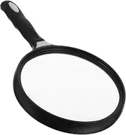 SHERCHPRY Handheld Magnifying Tool for Seniors Durable Magnifier with Lens for Reading Books and Detailed Work Modern Design for Easy Use Everyday Life