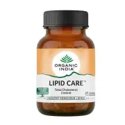 Organic India Lipid Care 60 Natural Cholesterol & Triglyceride lowering pills