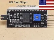 Serial IIC I2C Adapter 1602 1604 2002 LCD Backpack Arduino *FAST SHIP-US SELLER*