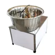 Commercial Automatic Dough Mixer 15kg Flour (30kg dough) Stainless Steel Mixer