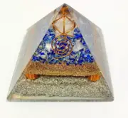 Sodalite Merkaba Crystal Orgonite Orgone Pyramid EMF Protection Healing Energy