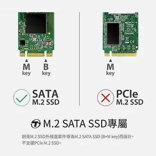 創見Transcend TS-CM80S SSD固態硬碟 專用外接盒 適用 M.2 2242 2260 2280