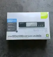 Iogear 4-Port USB/ PS/2 KVMP Switch With Audio GCS1804 - #1