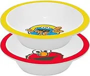 infinite by GEDA LABELS (INFKH) Sesame Street Cereal Bowls Vintage Kids PP Set of 2 Multi-Coloured